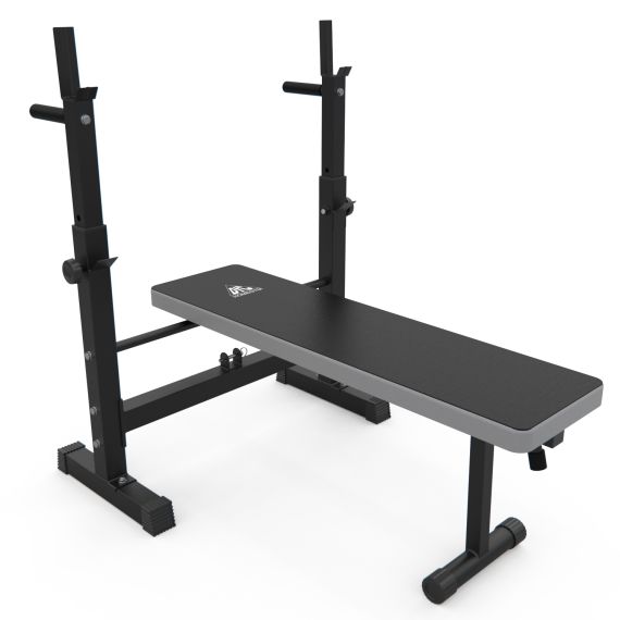 СКАМЬЯ СО СТОЙКАМИ ПОД ШТАНГУ DFC D6453L