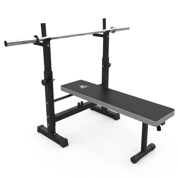 СКАМЬЯ СО СТОЙКАМИ ПОД ШТАНГУ DFC D6453L