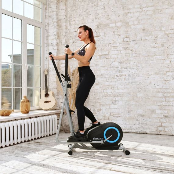 ЭЛЛИПТИЧЕСКИЙ ТРЕНАЖЕР DFC KONDITION С ЗАДНИМ МАХОВИКОМ