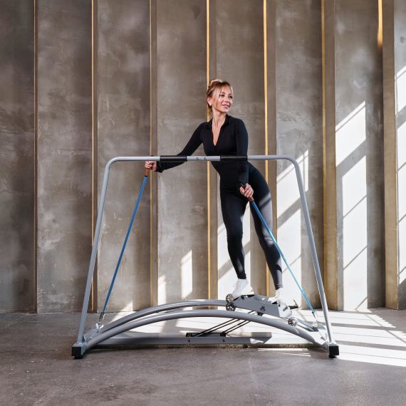 ГОРНОЛЫЖНЫЙ ТРЕНАЖЕР DFC SKIBASE С ЛЫЖНЫМИ ПАЛКАМИ