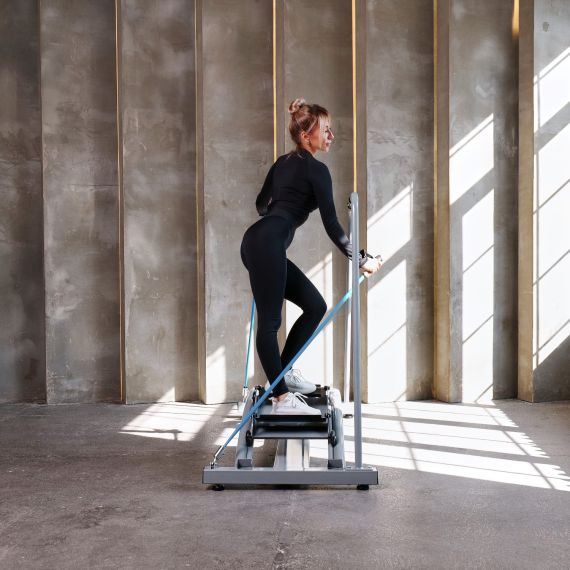 ГОРНОЛЫЖНЫЙ ТРЕНАЖЕР DFC SKIBASE С ЛЫЖНЫМИ ПАЛКАМИ