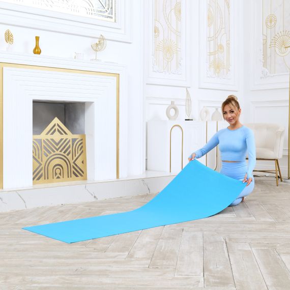 КОВРИК ДЛЯ ФИТНЕСА И ЙОГИ DFC YOGA 173X61X0,3 СМ