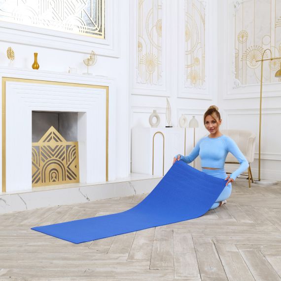 КОВРИК ДЛЯ ФИТНЕСА И ЙОГИ DFC YOGA 173X61X0,6 СМ