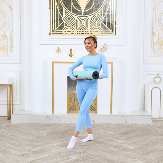 КОВРИК ДЛЯ ФИТНЕСА И ЙОГИ DFC MEDITATION DELUXE, 183X68X0,5 СМ, LOTUS