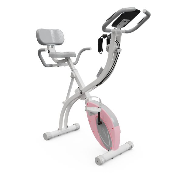 ВЕЛОТРЕНАЖЕР X-BIKE DFC DAVCREATOR, БЕЛО-РОЗОВЫЙ