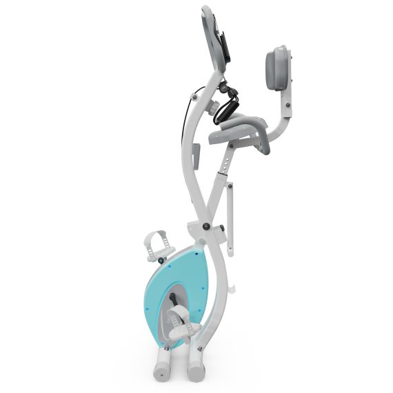 ВЕЛОТРЕНАЖЕР X-BIKE DFC DAVCREATOR, БЕЛО-ГОЛУБОЙ