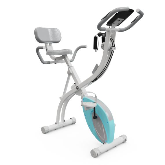 ВЕЛОТРЕНАЖЕР X-BIKE DFC DAVCREATOR, БЕЛО-ГОЛУБОЙ