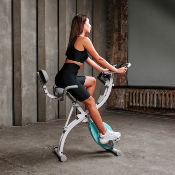 ВЕЛОТРЕНАЖЕР X-BIKE DFC DAVCREATOR, БЕЛО-ГОЛУБОЙ