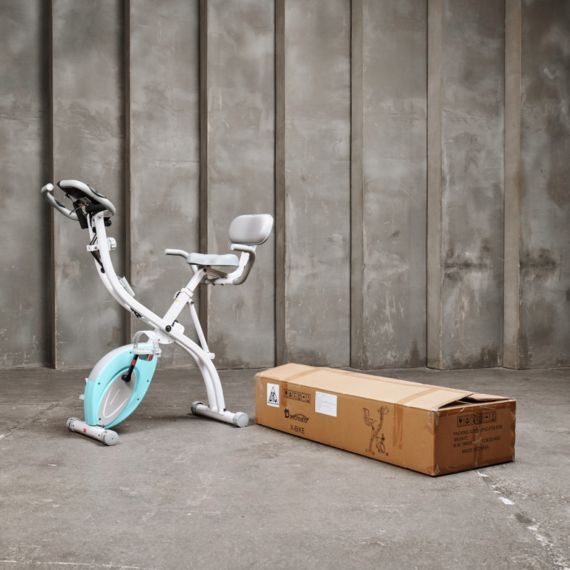 ВЕЛОТРЕНАЖЕР X-BIKE DFC DAVCREATOR, БЕЛО-ГОЛУБОЙ