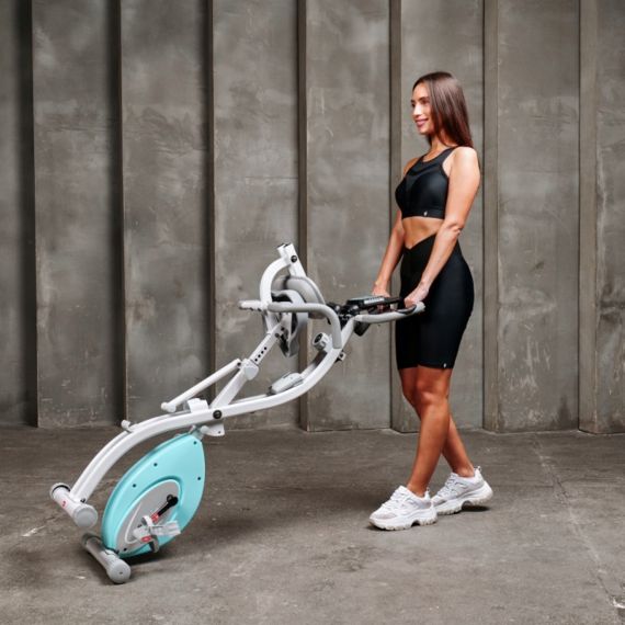 ВЕЛОТРЕНАЖЕР X-BIKE DFC DAVCREATOR, БЕЛО-ГОЛУБОЙ