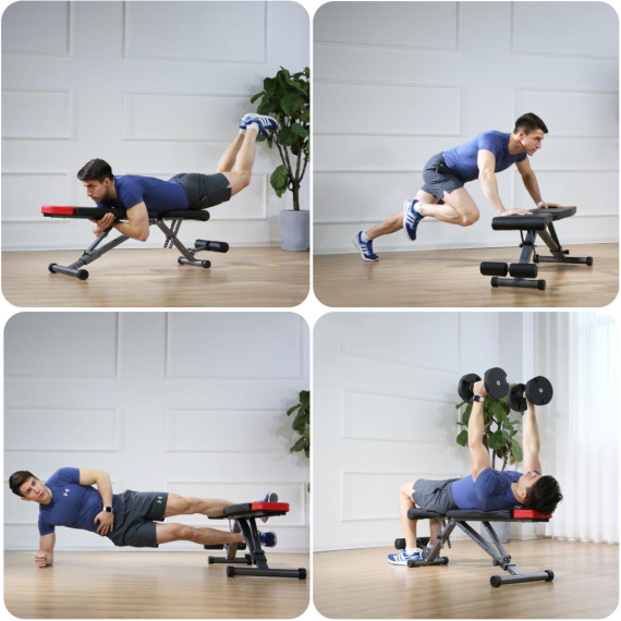 СКАМЬЯ СИЛОВАЯ УНИВЕРСАЛЬНАЯ DFC D369