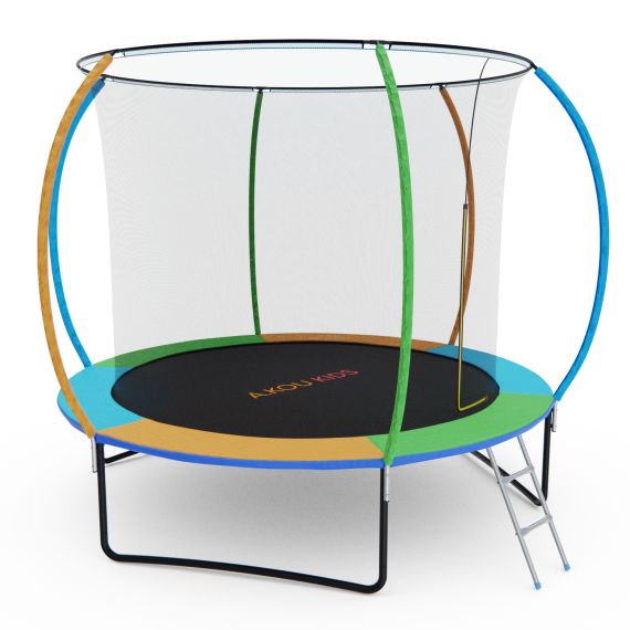 БАТУТ С СЕТКОЙ DFC A.KOU KIDS 10FT С ЛЕСТНИЦЕЙ