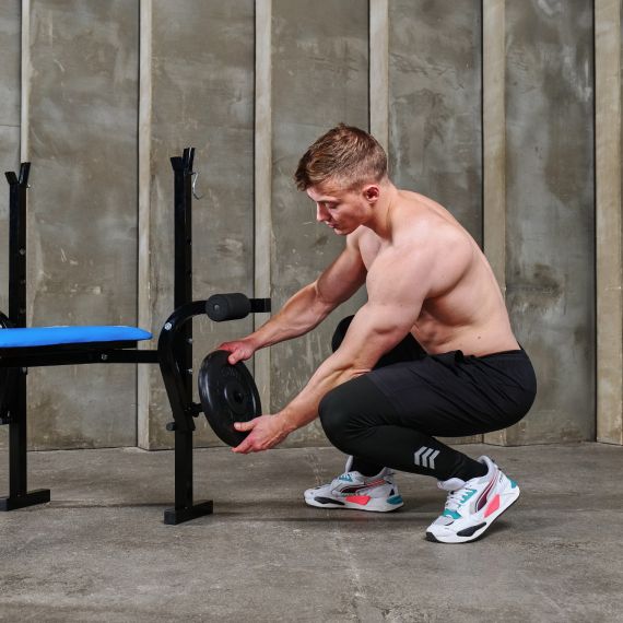 СКАМЬЯ СО СТОЙКАМИ ПОД ШТАНГУ DFC FYTTER BEW03X