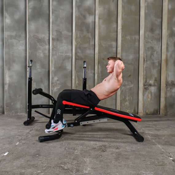 СКАМЬЯ СО СТОЙКАМИ ПОД ШТАНГУ DFC FYTTER BEW05R