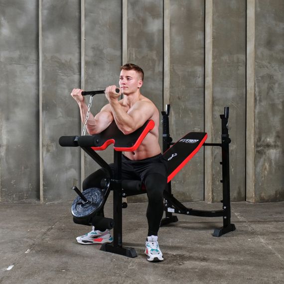 СКАМЬЯ СО СТОЙКАМИ ПОД ШТАНГУ DFC FYTTER BEW04R