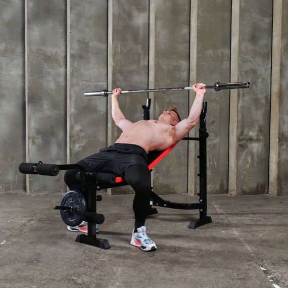 СКАМЬЯ СО СТОЙКАМИ ПОД ШТАНГУ DFC FYTTER BEW04R