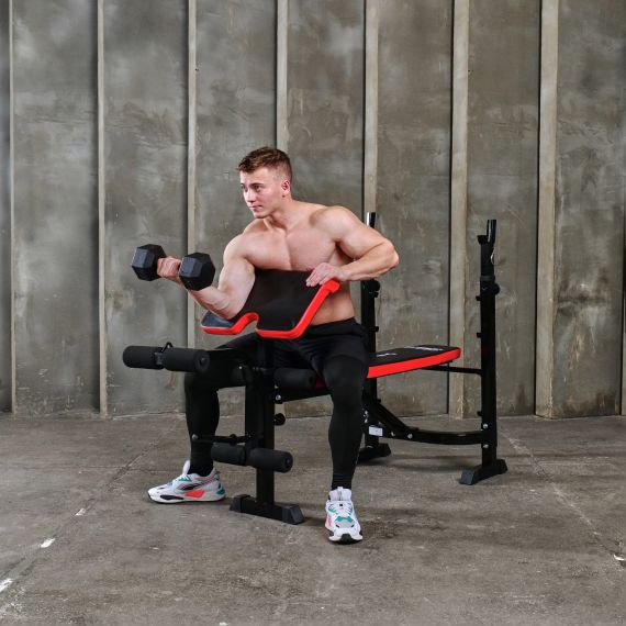 СКАМЬЯ СО СТОЙКАМИ ПОД ШТАНГУ DFC FYTTER BEW04R