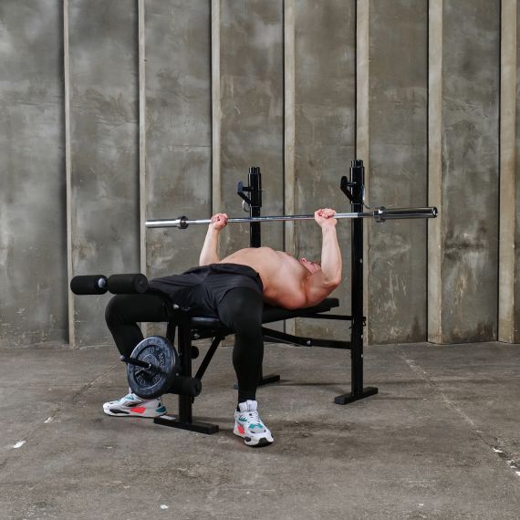 СКАМЬЯ СО СТОЙКАМИ ПОД ШТАНГУ DFC FYTTER BEW04X