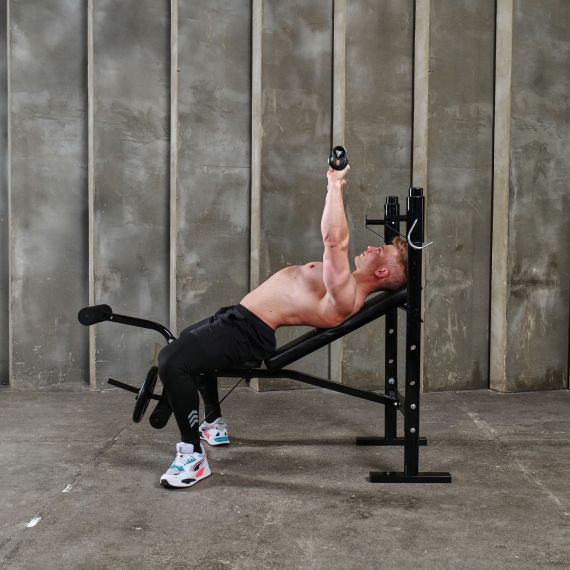 СКАМЬЯ СО СТОЙКАМИ ПОД ШТАНГУ DFC FYTTER BEW04X