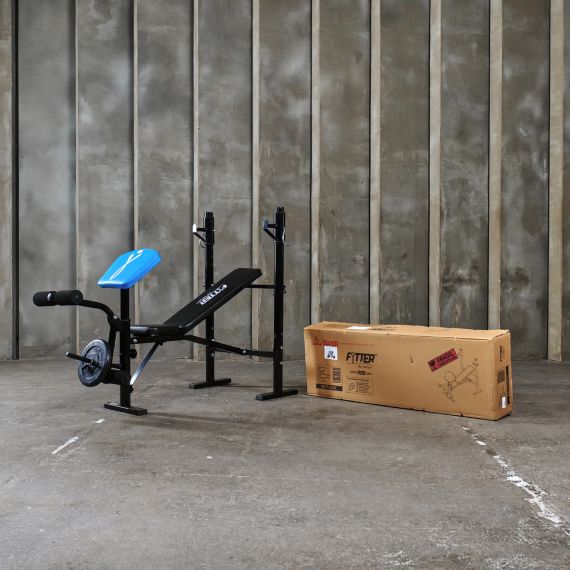 СКАМЬЯ СО СТОЙКАМИ ПОД ШТАНГУ DFC FYTTER BEW04X