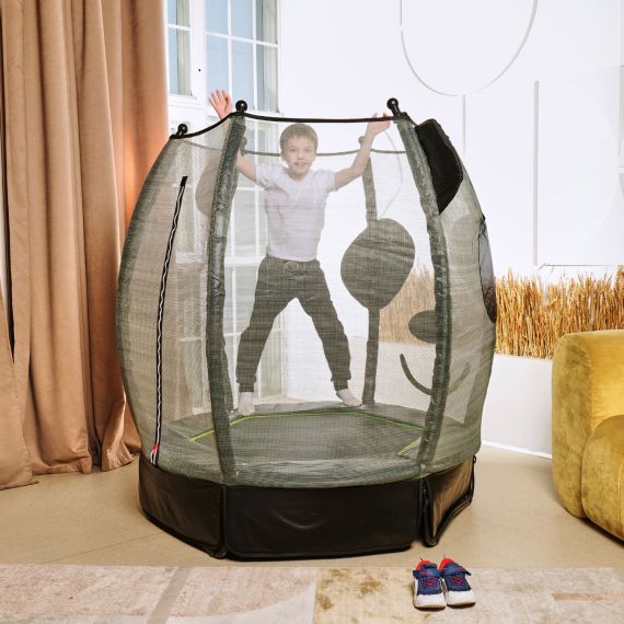 БАТУТ ДЕТСКИЙ DFC ANIMALS PANDA 55" С СЕТКОЙ