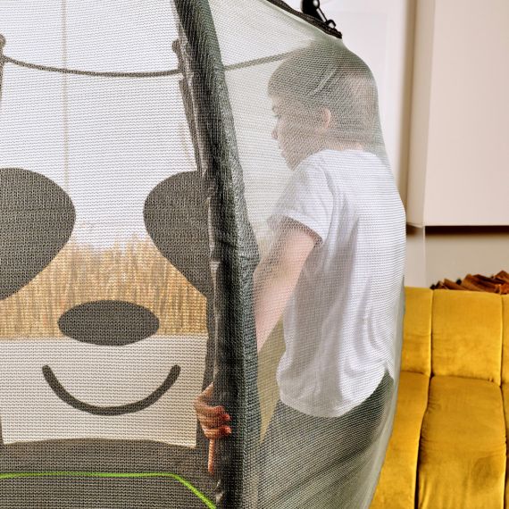 БАТУТ ДЕТСКИЙ DFC ANIMALS PANDA 55" С СЕТКОЙ