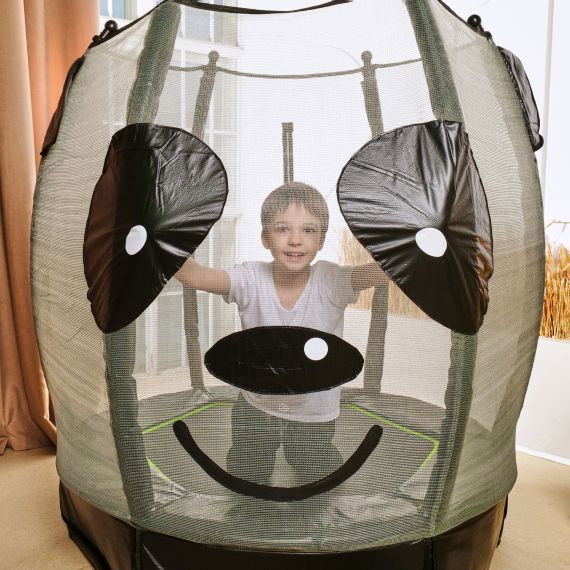 БАТУТ ДЕТСКИЙ DFC ANIMALS PANDA 55" С СЕТКОЙ