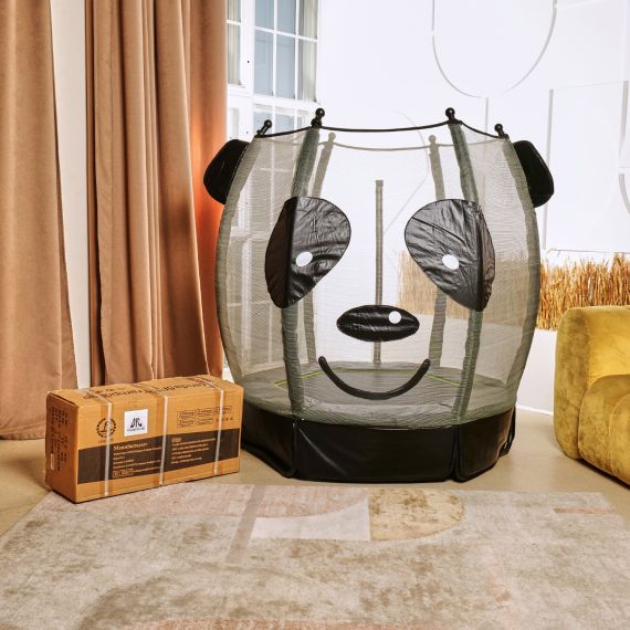 БАТУТ ДЕТСКИЙ DFC ANIMALS PANDA 55" С СЕТКОЙ