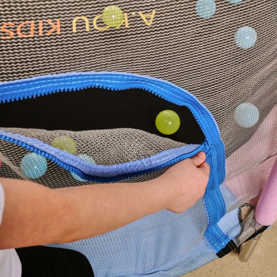 БАТУТ ДЕТСКИЙ DFC A.KOU KIDS 48" (122 СМ) С СЕТКОЙ