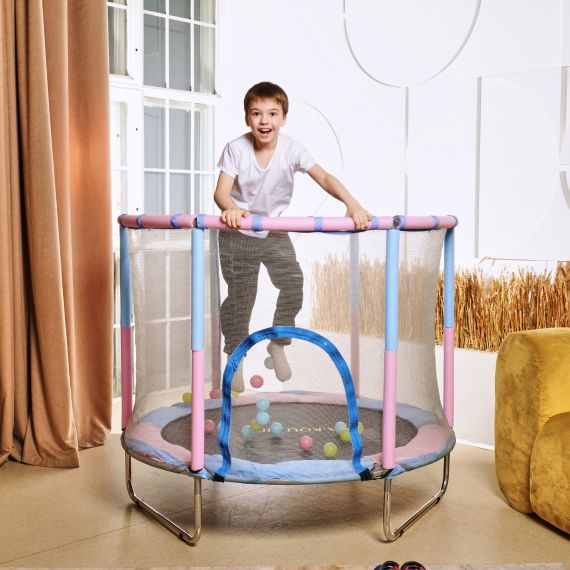 БАТУТ ДЕТСКИЙ DFC A.KOU KIDS 48" (122 СМ) С СЕТКОЙ