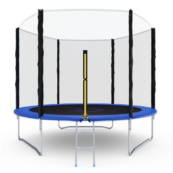 БАТУТ С СЕТКОЙ DFC PELPO 10FT С ЛЕСТНИЦЕЙ, BLUE