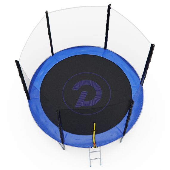 БАТУТ С СЕТКОЙ DFC PELPO 10FT С ЛЕСТНИЦЕЙ, BLUE