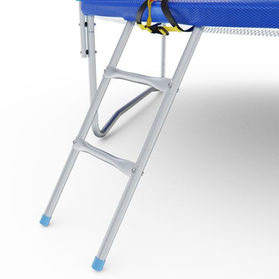 БАТУТ С СЕТКОЙ DFC PELPO 8FT С ЛЕСТНИЦЕЙ, BLUE