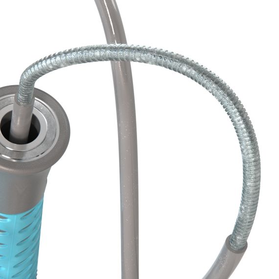 СПОРТИВНАЯ СКАКАЛКА DFC С ПОДШИПНИКАМИ / 300 СМ / ГОЛУБАЯ