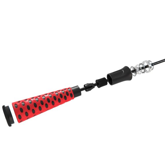 СПОРТИВНАЯ СКАКАЛКА DFC С ПОДШИПНИКАМИ / 300 СМ / КРАСНАЯ