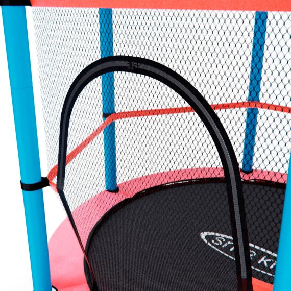 БАТУТ ДЕТСКИЙ DFC SMRKIDS 55" С СЕТКОЙ, PINK