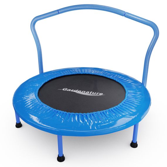 БАТУТ С ПОРУЧНЕМ DFC GARDENATURE 36'' СИНИЙ