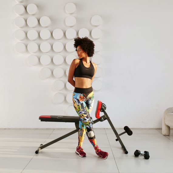 СКАМЬЯ ДЛЯ ПРЕССА DFC D1107 / ГИПЕРЭКСТЕНЗИЯ 3 В 1