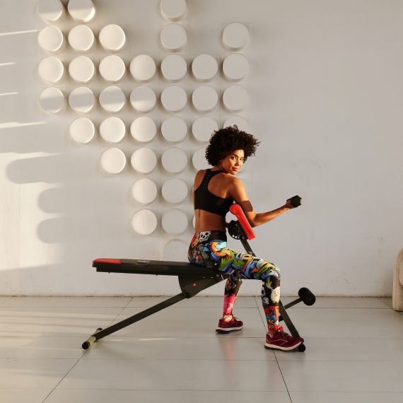 СКАМЬЯ ДЛЯ ПРЕССА DFC D1107 / ГИПЕРЭКСТЕНЗИЯ 3 В 1