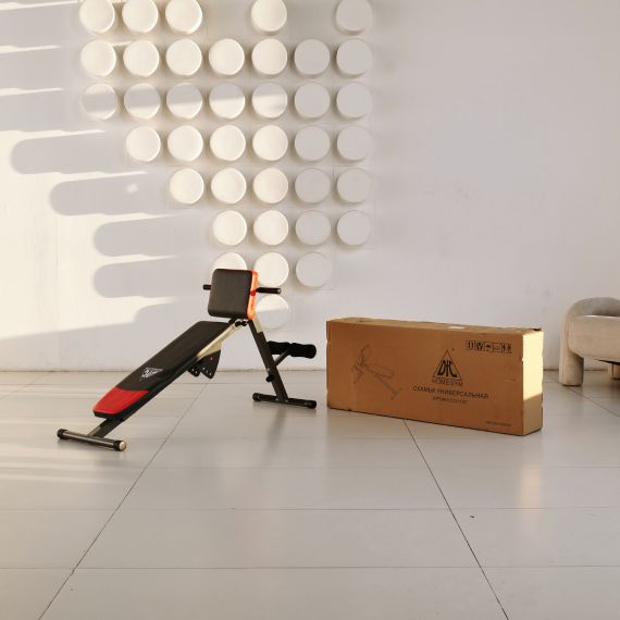 СКАМЬЯ ДЛЯ ПРЕССА DFC D1107 / ГИПЕРЭКСТЕНЗИЯ 3 В 1