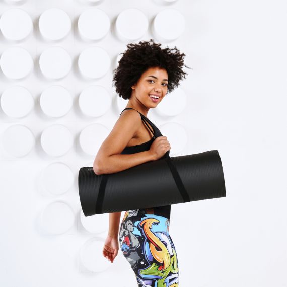 ГИМНАСТИЧЕСКИЙ КОВРИК DFC EDX ПОВЫШЕННОЙ ПЛОТНОСТИ / 172 Х 60 СМ / 12 ММ