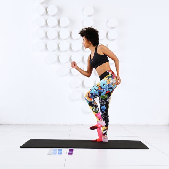 РЕЗИНКИ ДЛЯ ФИТНЕСА DFC / ЛЕНТОЧНЫЙ ЭСПАНДЕР НАБОР 5 ШТ