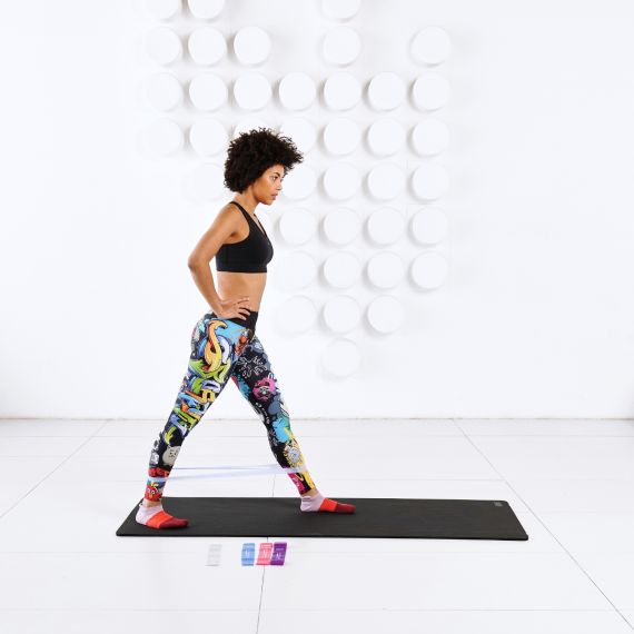 РЕЗИНКИ ДЛЯ ФИТНЕСА DFC / ЛЕНТОЧНЫЙ ЭСПАНДЕР НАБОР 5 ШТ