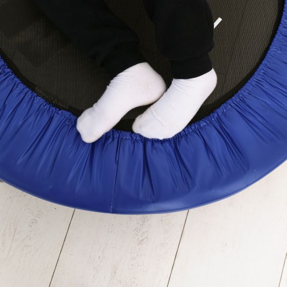 БАТУТ С ПОРУЧНЕМ DFC JUMPFIT 36'' СИНИЙ