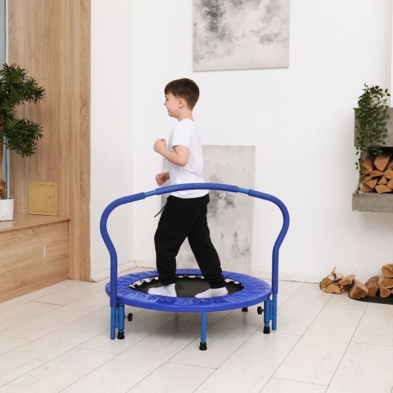 БАТУТ С ПОРУЧНЕМ DFC GARDENATURE 36'' СИНИЙ