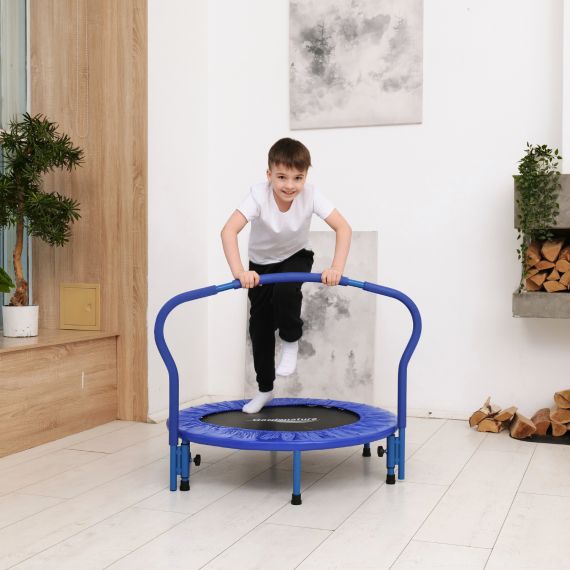 БАТУТ С ПОРУЧНЕМ DFC GARDENATURE 36'' СИНИЙ