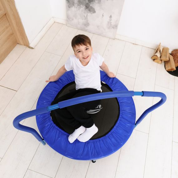 БАТУТ С ПОРУЧНЕМ DFC GARDENATURE 36'' СИНИЙ