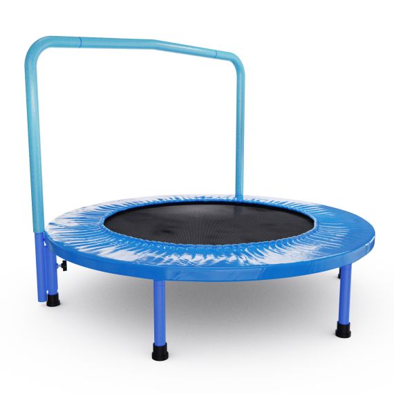 БАТУТ С ПОРУЧНЕМ DFC JUMPFIT 36'' СИНИЙ