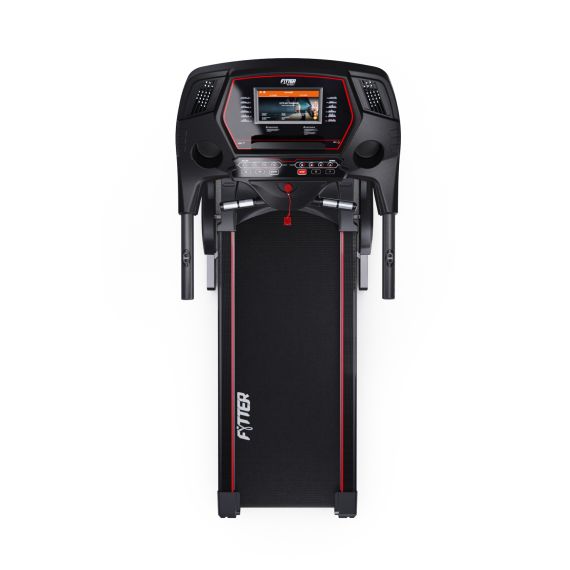 ПОЛУКОММЕРЧЕСКАЯ БЕГОВАЯ ДОРОЖКА DFC FYTTER 12R / КРАСНАЯ