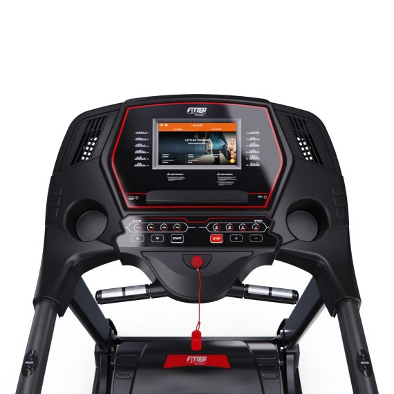 ПОЛУКОММЕРЧЕСКАЯ БЕГОВАЯ ДОРОЖКА DFC FYTTER 12R / КРАСНАЯ